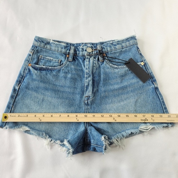 NWT Blank NYC Light Blue Jean Shorts size 27 - Picture 7 of 11